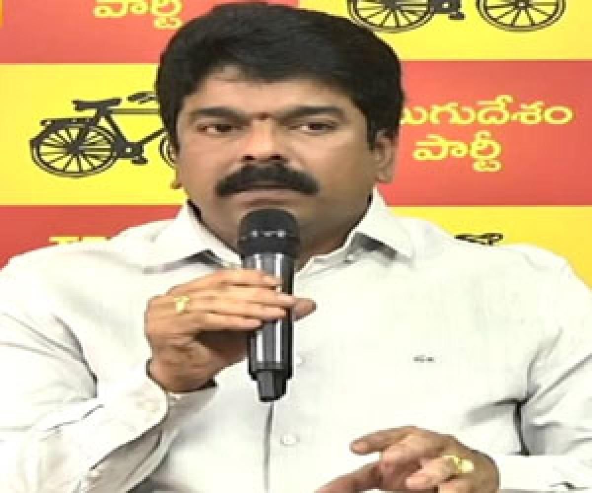 TDP MLA Bonda Uma counters Jana Chaitanya Yatras opposition